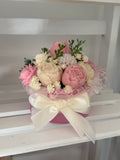 Mini Soap Flower Hat Box